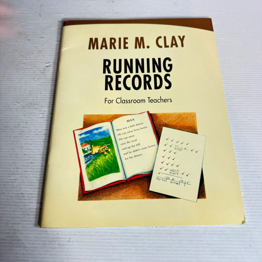 Running Records For Classroom Teachers - Marie M. Clay