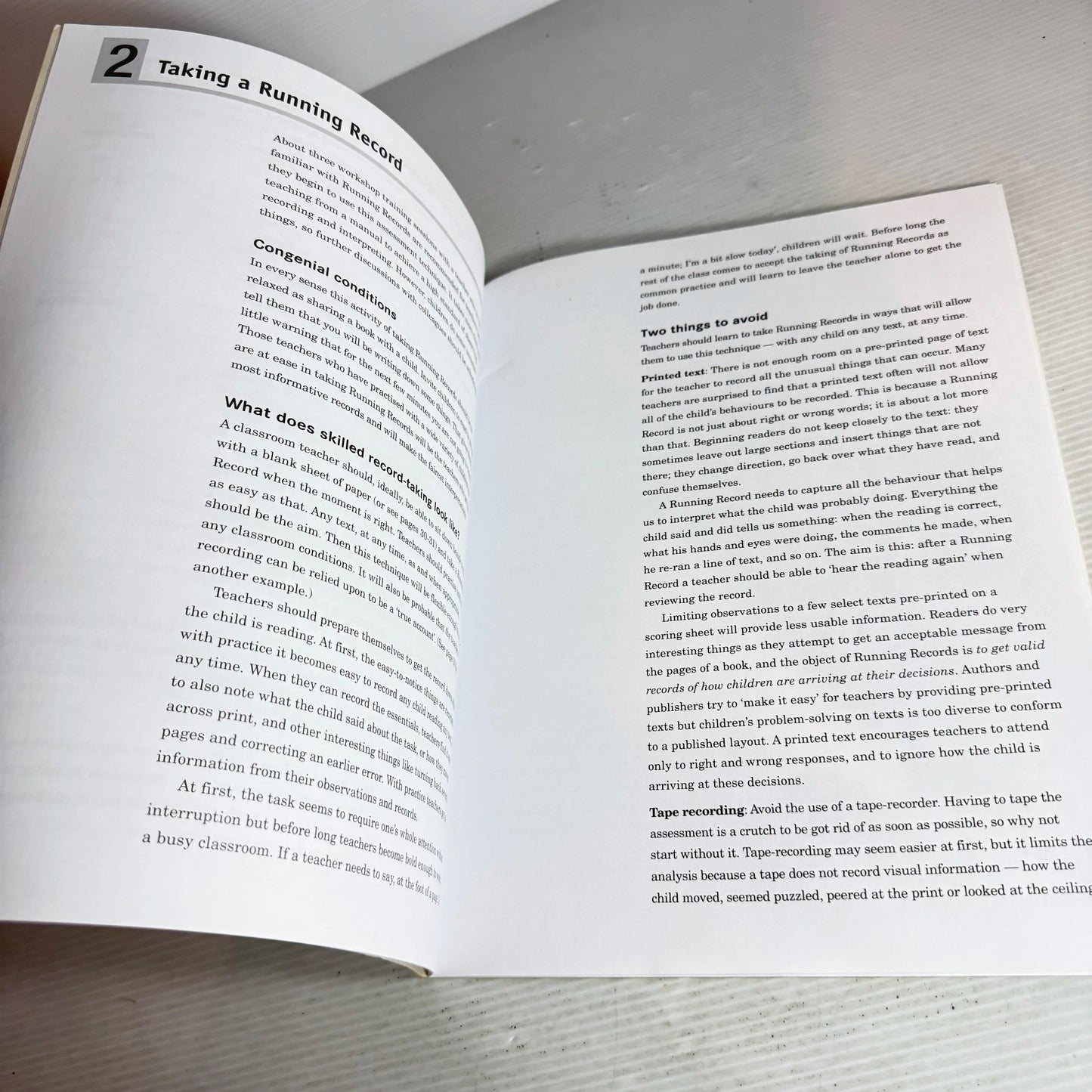 Running Records For Classroom Teachers - Marie M. Clay