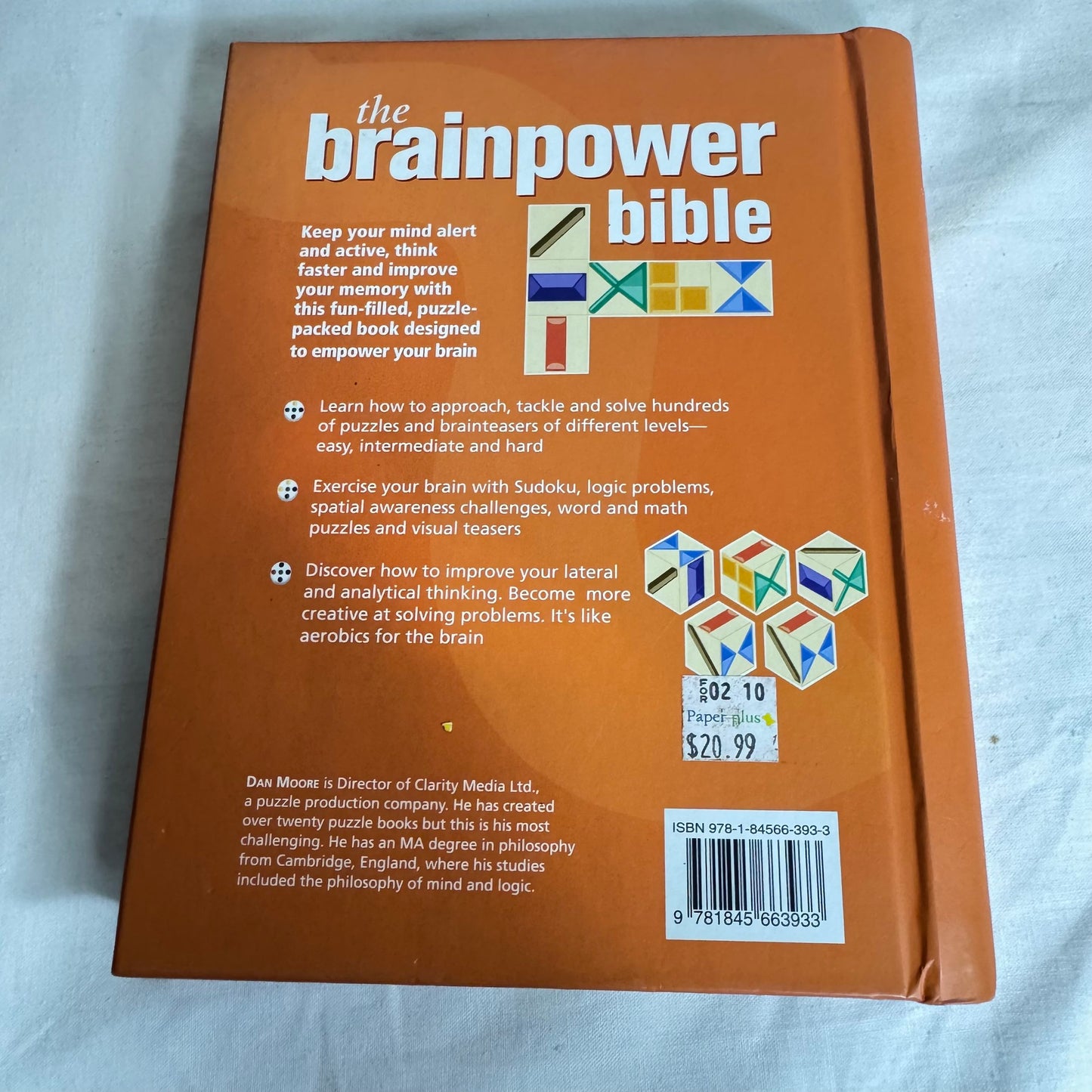 The Brainpower Bible : Fun Exercises & Puzzles - Dan Moore