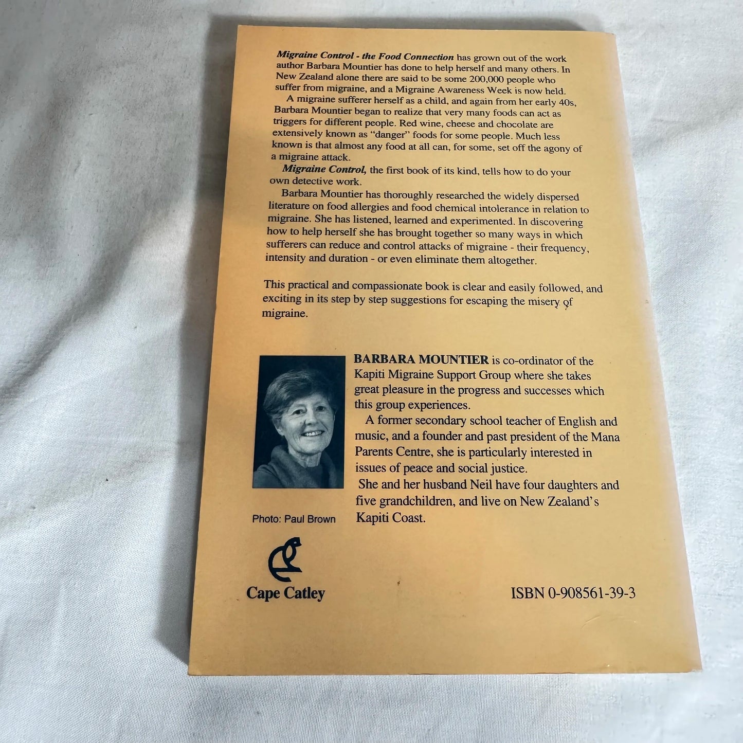 Migraine Control : The Food Connection - Barbara Mountier