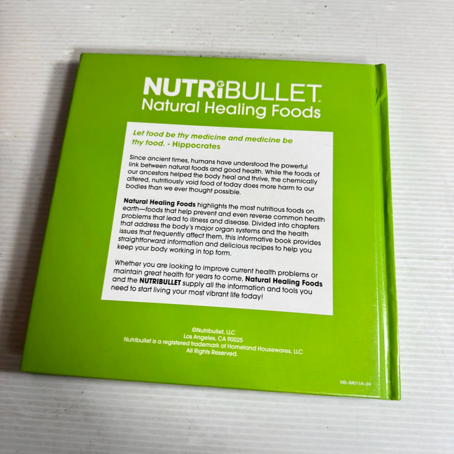 NutriBullet Natural Healing Foods