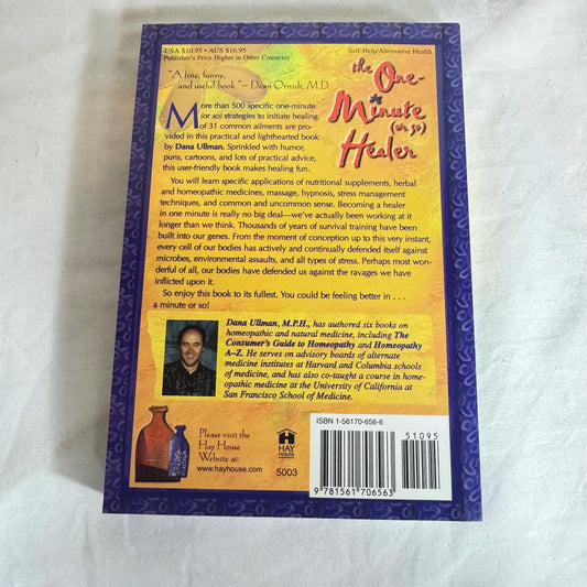 The One Minute (or so) Healer - Dana Ullman, M.P.H.