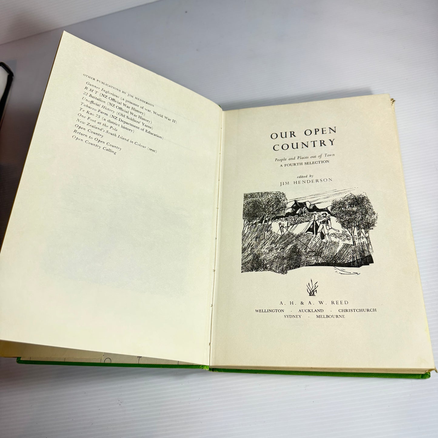 Our Open Country - Jim Henderson (Vintage First Edition 1971)