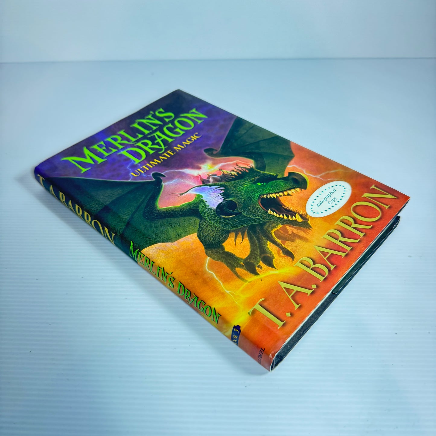 Merlin's Dragon: Ultimate Magic - T.A. Barron (Signed by Author)