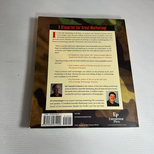 Guerrilla Marketing in 30 Days - Jay Conrad Levinson & Al Lautenslager