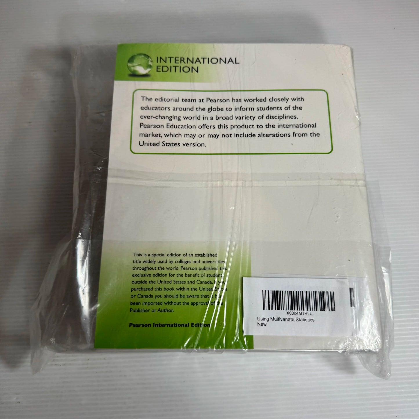 Using Multivariate Statistics (6th Ed.) - Barbara G. Tabachnick & Linda S. Fidell