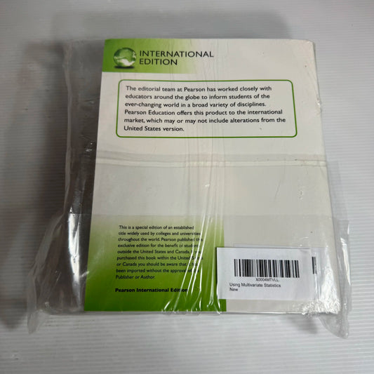 Using Multivariate Statistics (6th Ed.) - Barbara G. Tabachnick & Linda S. Fidell