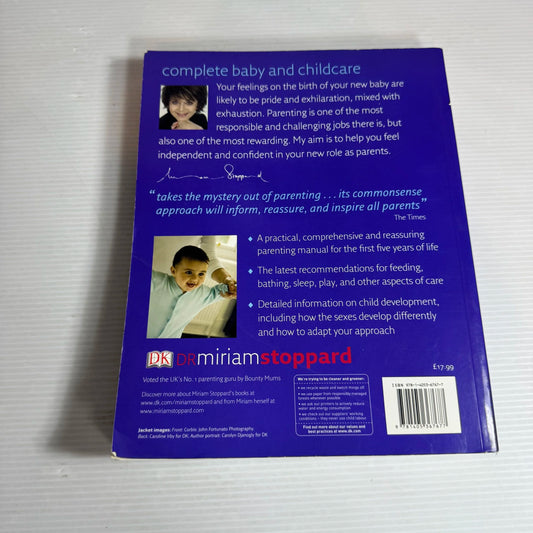 Complete Baby & Childcare : Everything You Need To Know for the First Five Years - Dr Miriam Stoppard