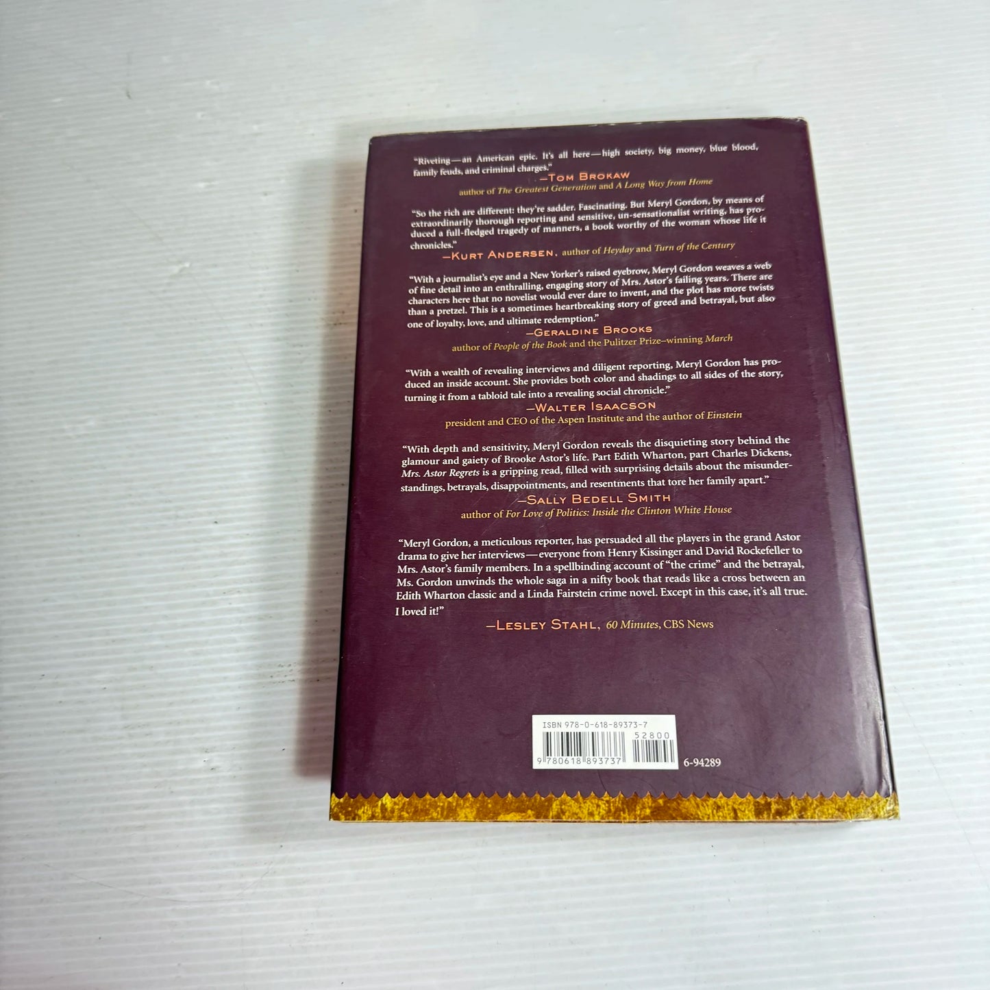 Mrs. Astor Regrets - Meryl Gordon
