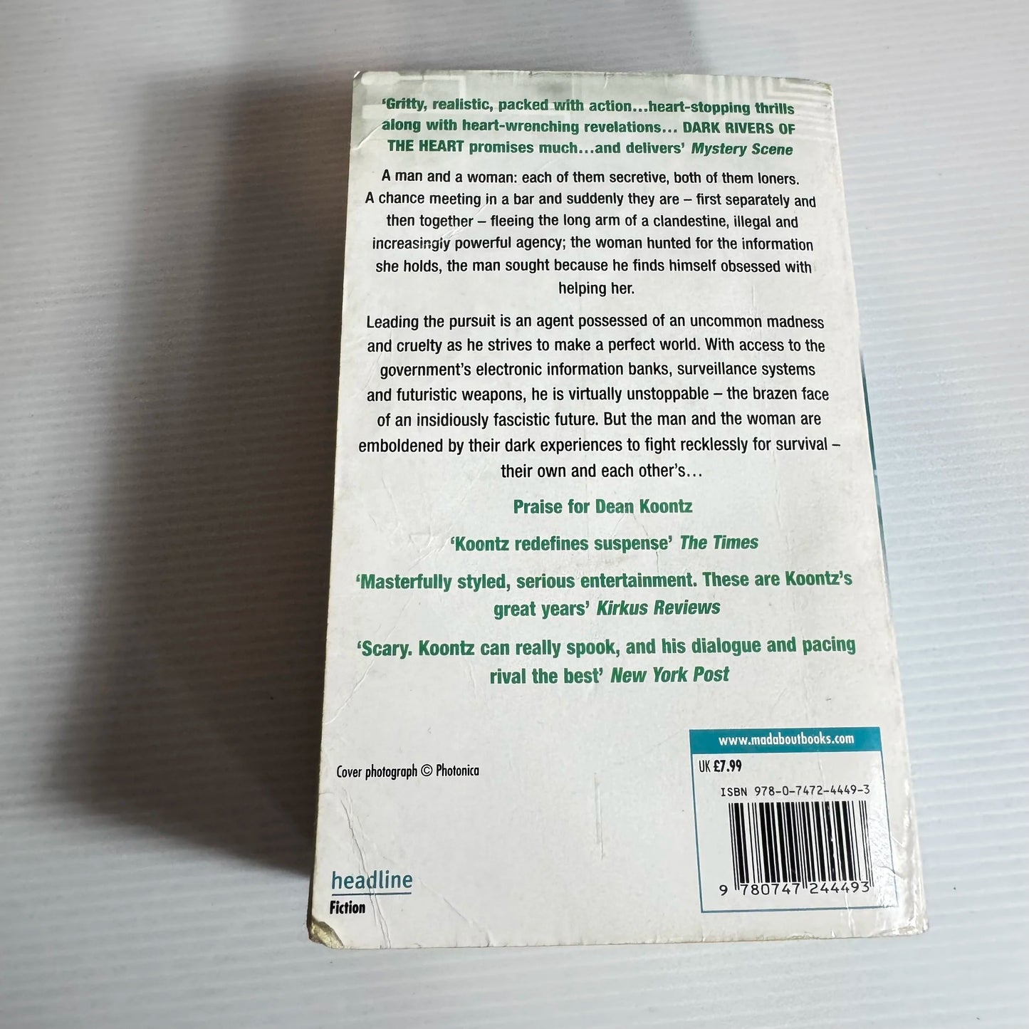 Dark Rivers of The Heart - Dean Koontz