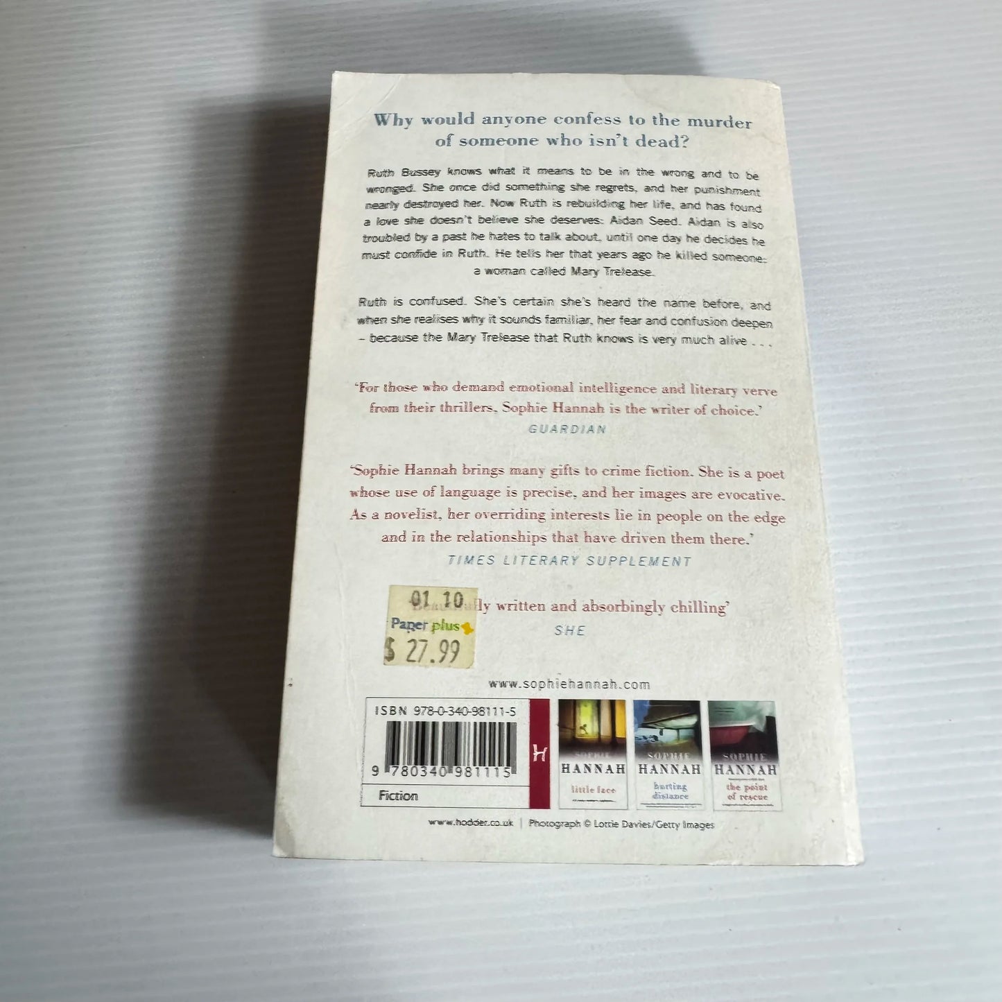 The Other Half Lives - Sophie Hannah