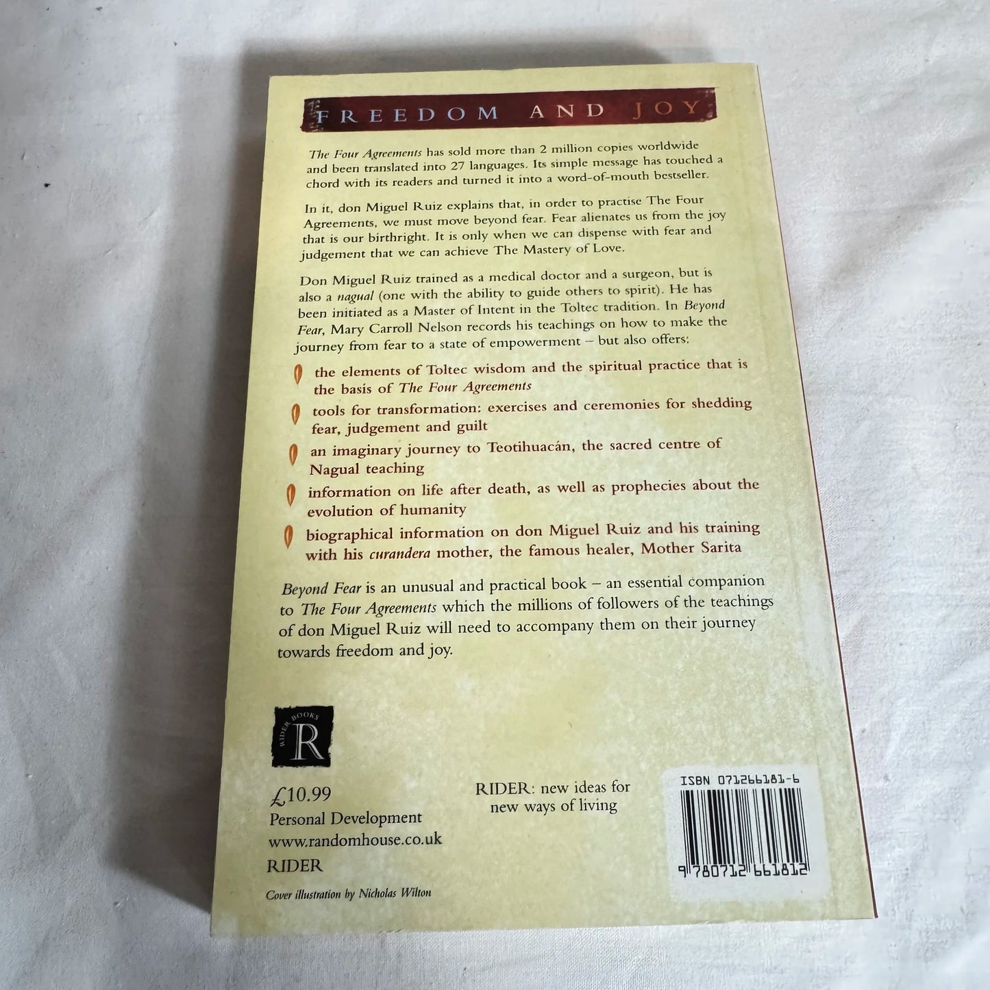 Beyond Fear : The Teachings of Don Miguel Ruiz on Freedom & Joy