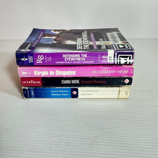 Mills & Boon, Harlequin Silhouette Romance Book Bundle x 4 Books 5 x Stories (2394)