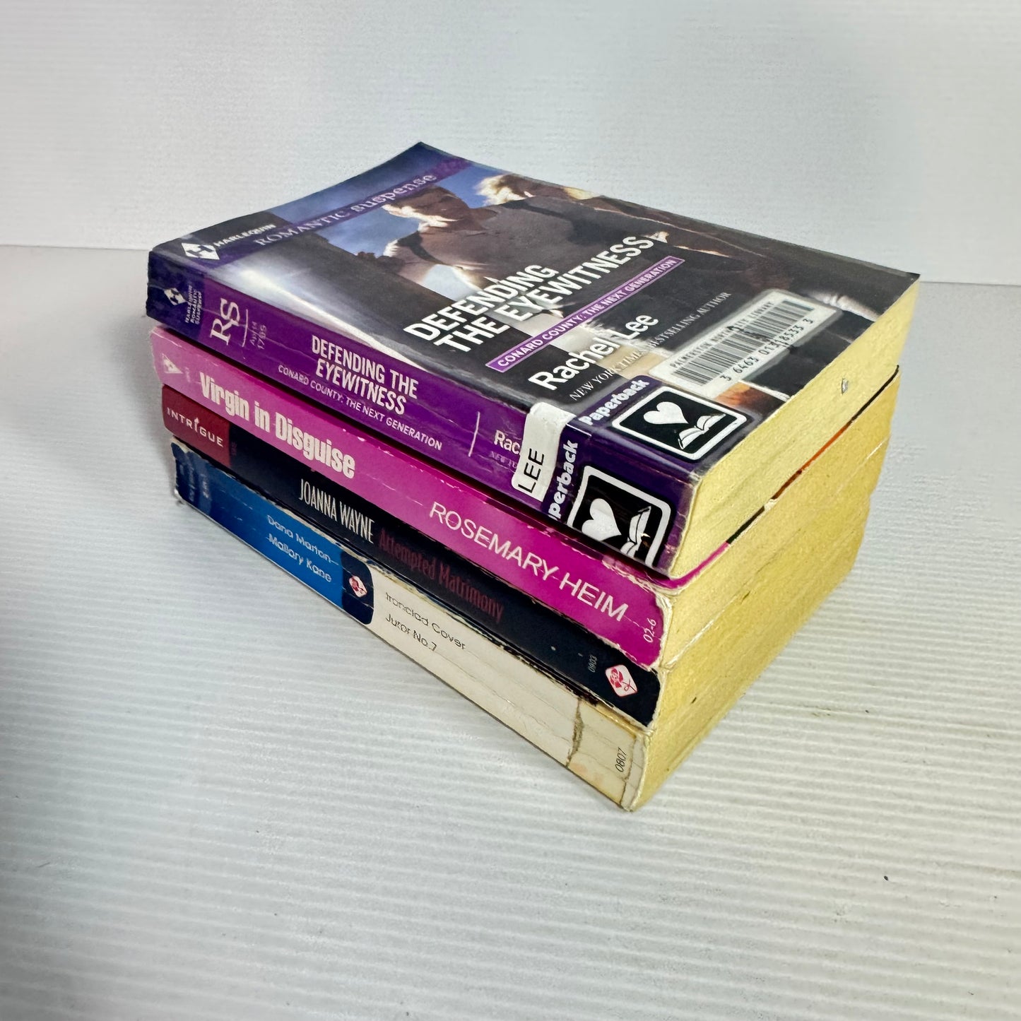 Mills & Boon, Harlequin Silhouette Romance Book Bundle x 4 Books 5 x Stories (2394)
