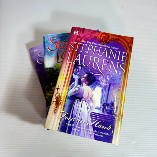Stephanie Laurens Book Bundle x 3 Books(2373)