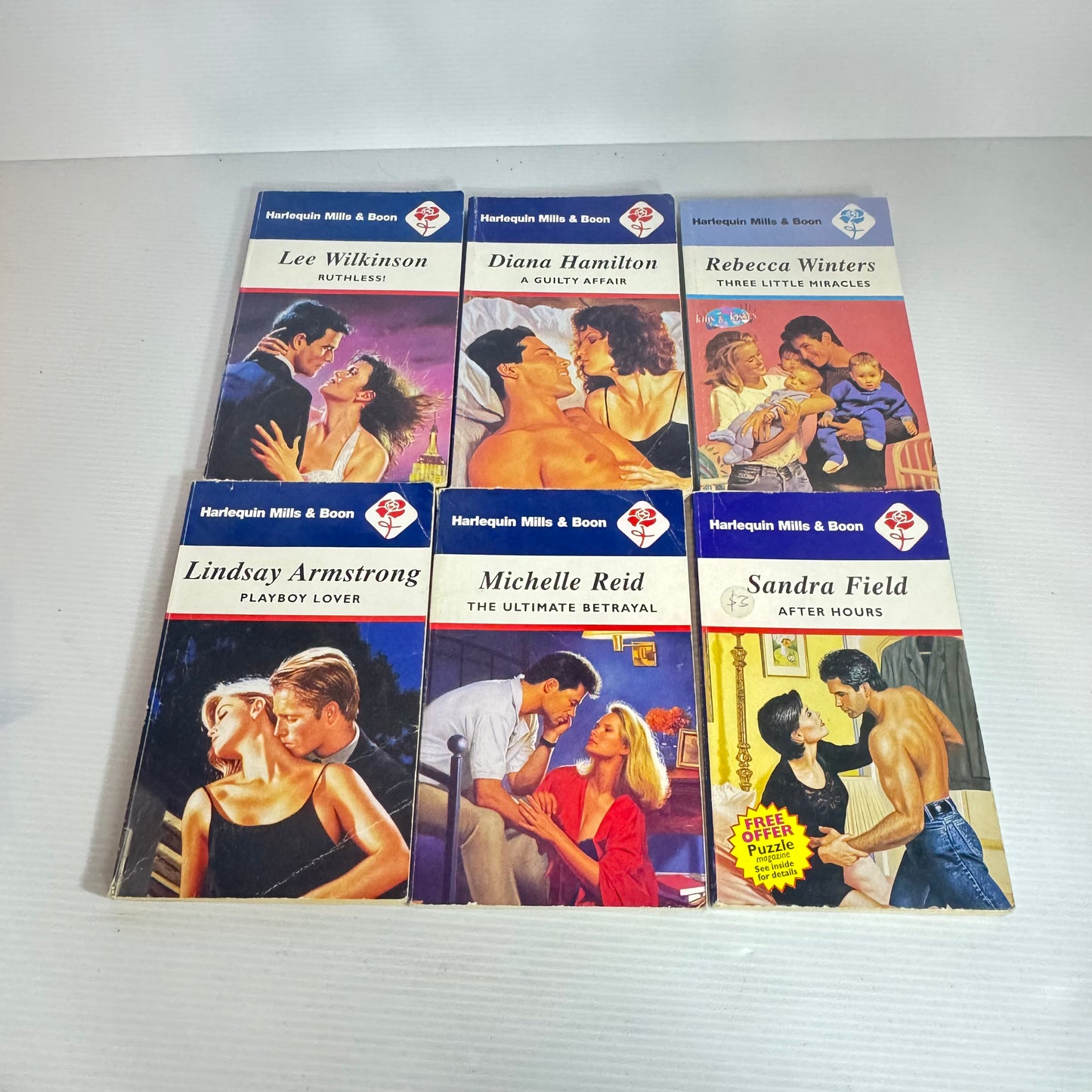 Harlequin Mills & Boon Book Bundle x 6 Books (2381)